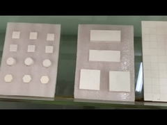 কাস্টম 20% জিরকোনিয়া সিরামিক টাইল লাইনার অ্যান্টি ইমপ্যাক্ট সিরামিক ব্যাকিং প্লেট