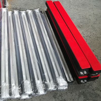 UHMWPE রাবার প্যাড পরিবাহক ইমপ্যাক্ট বার কনভেয়ার সাপোর্ট স্লাইডিং ইমপ্যাক্ট বার