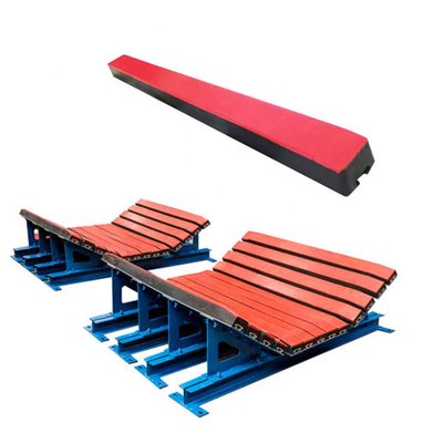 প্রতিস্থাপন কম ঘর্ষণ UHMWPE ইমপ্যাক্ট বার সহ বেল্ট পরিবাহক প্রভাব বিছানা