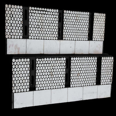 পরিবাহক সিরামিক পরিধান লাইনার শিল্প সিরামিক রাবার লাইনার